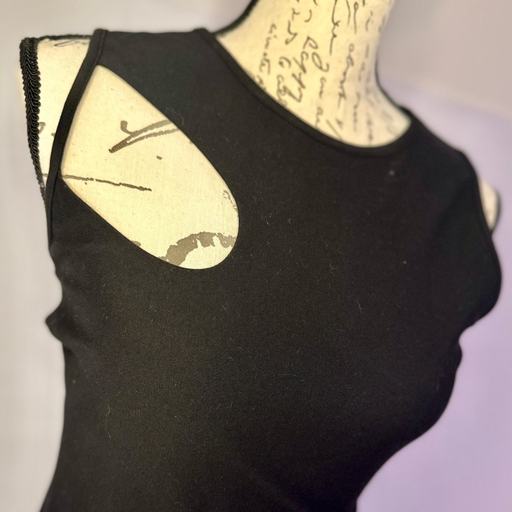 Asymmetrical Little Black Dress